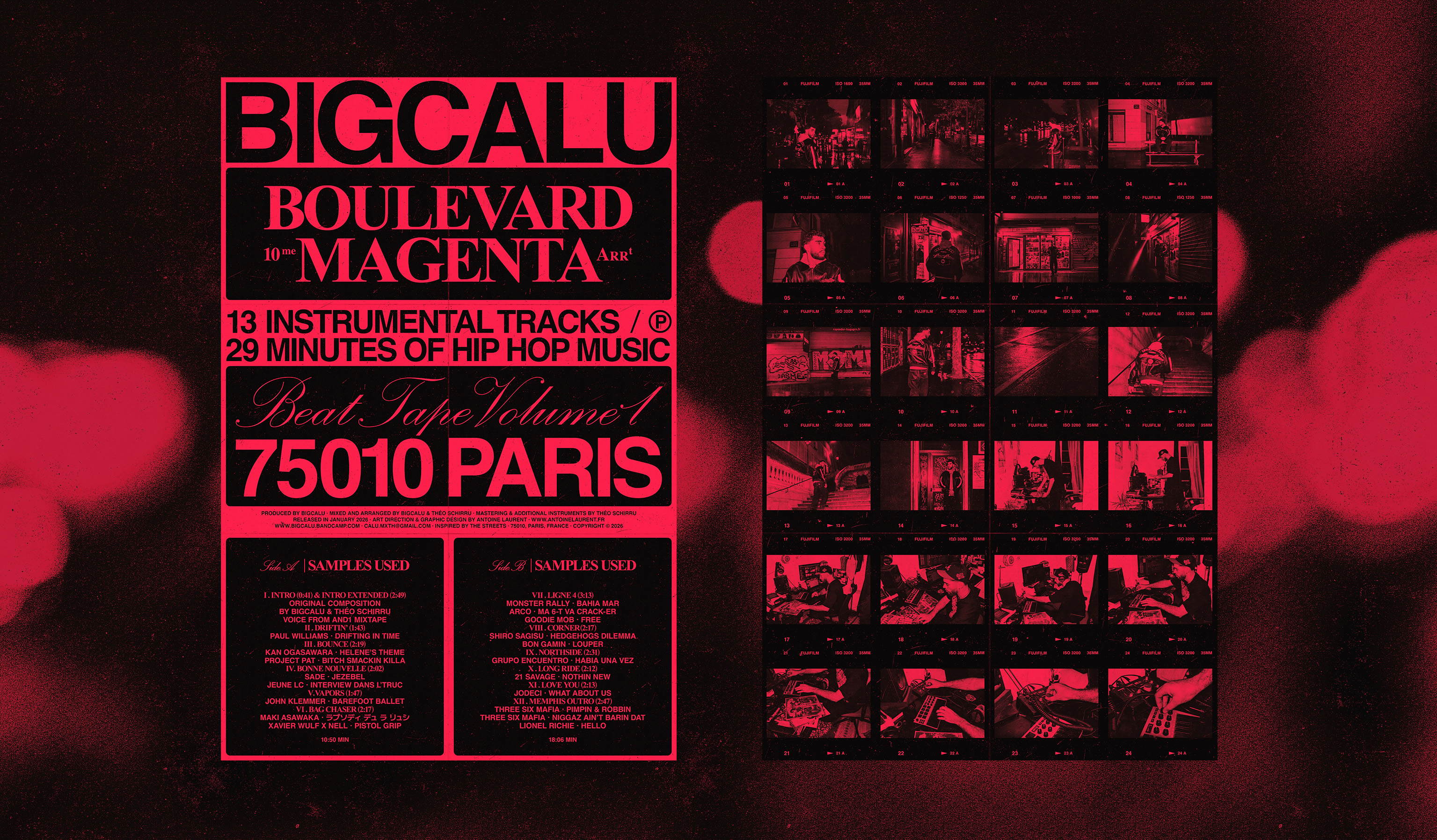 Antoine Laurent Studio - Graphiste, Directeur Artistique, Identité Visuelle, Illustration, Typographie, Design Imprimé & Digital, UX/UI, Packaging, Animation, 3D | Graphic Design, Art Direction, Visual Identity, Illustration, Typography, Print & Digital Design, UX/UI, Packaging, Animation, 3D.