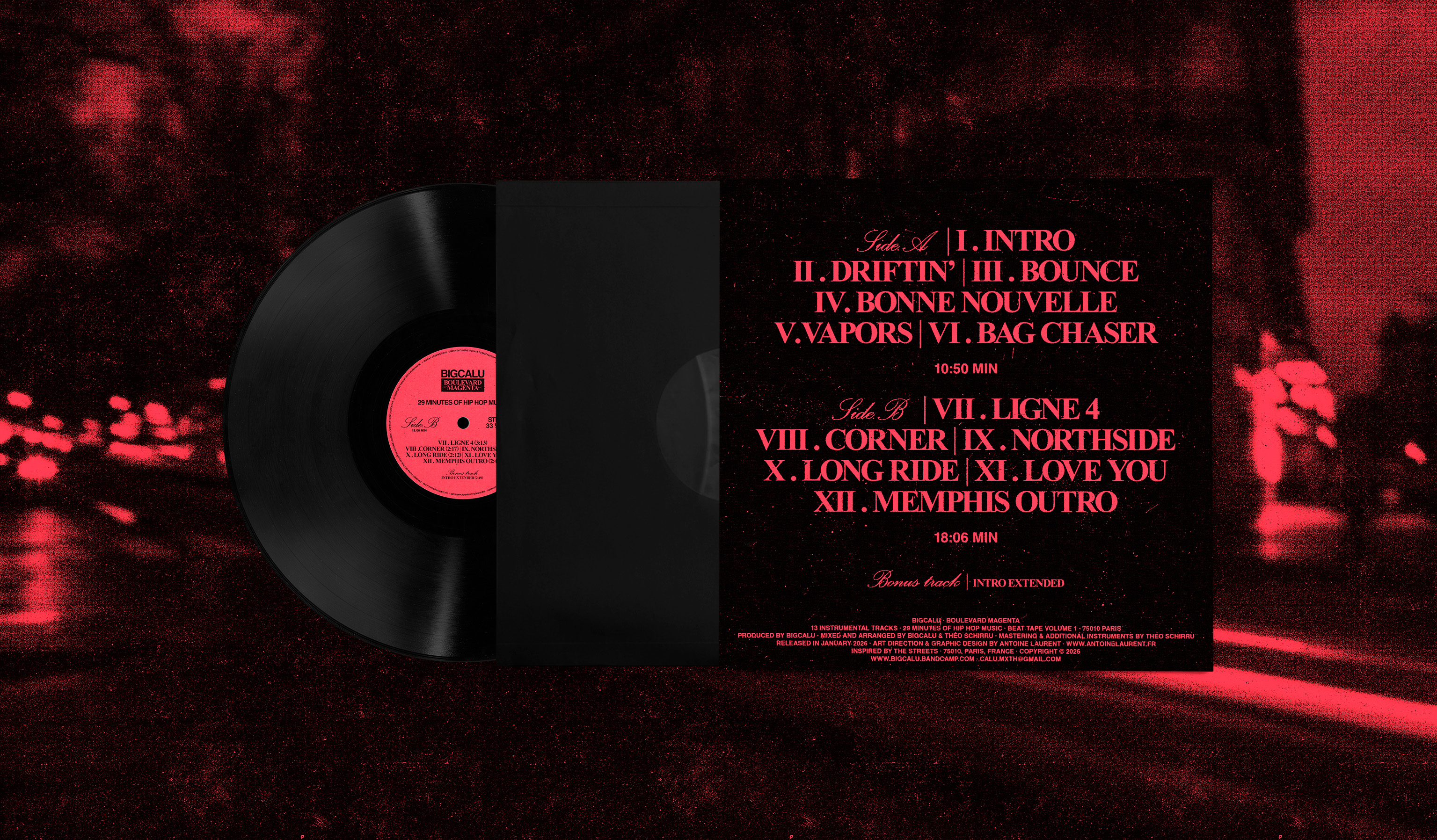 Antoine Laurent Studio - Graphiste, Directeur Artistique, Identité Visuelle, Illustration, Typographie, Design Imprimé & Digital, UX/UI, Packaging, Animation, 3D | Graphic Design, Art Direction, Visual Identity, Illustration, Typography, Print & Digital Design, UX/UI, Packaging, Animation, 3D.