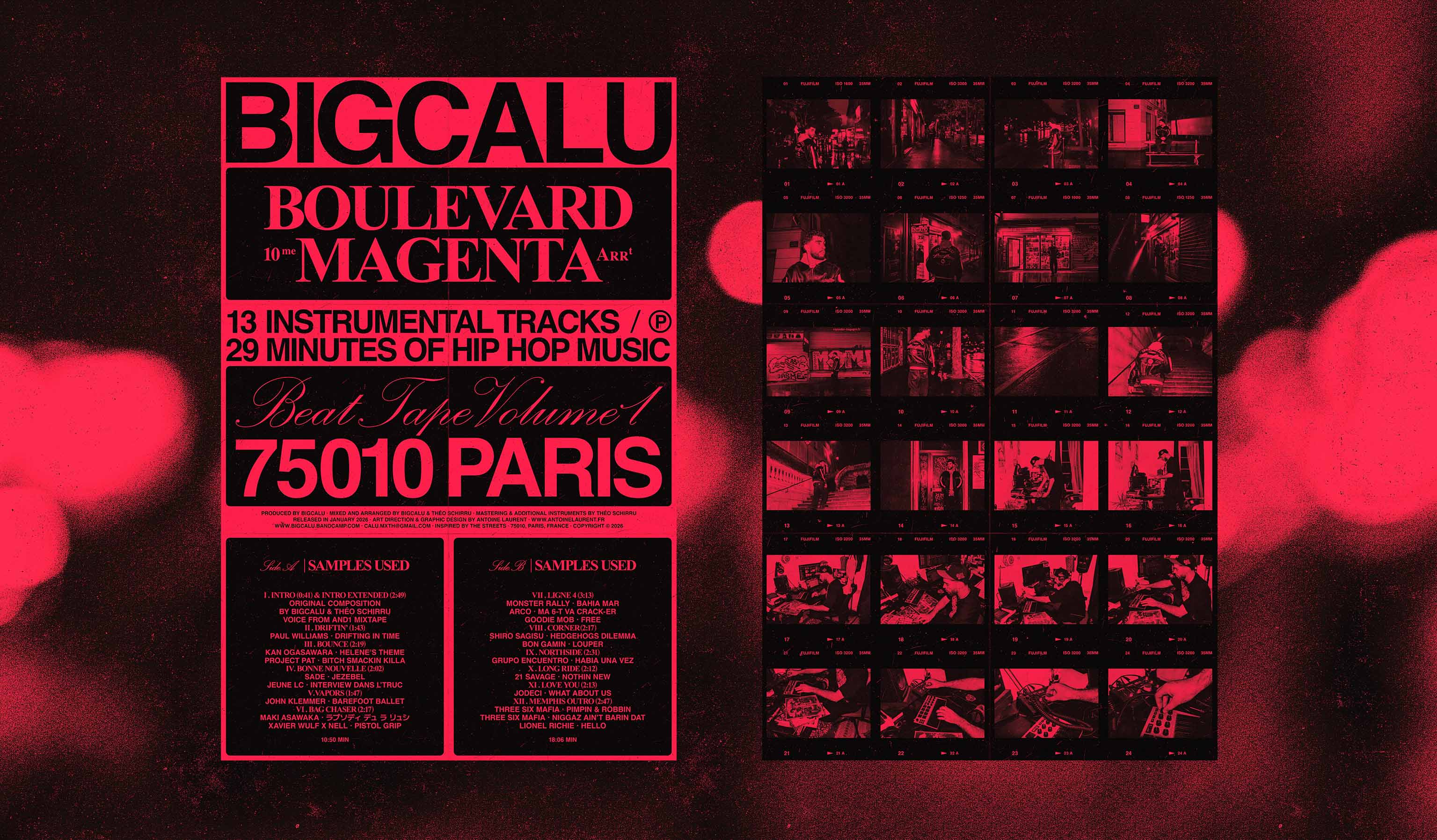 Antoine Laurent Studio - Graphiste, Directeur Artistique, Identité Visuelle, Illustration, Typographie, Design Imprimé & Digital, UX/UI, Packaging, Animation, 3D | Graphic Design, Art Direction, Visual Identity, Illustration, Typography, Print & Digital Design, UX/UI, Packaging, Animation, 3D.